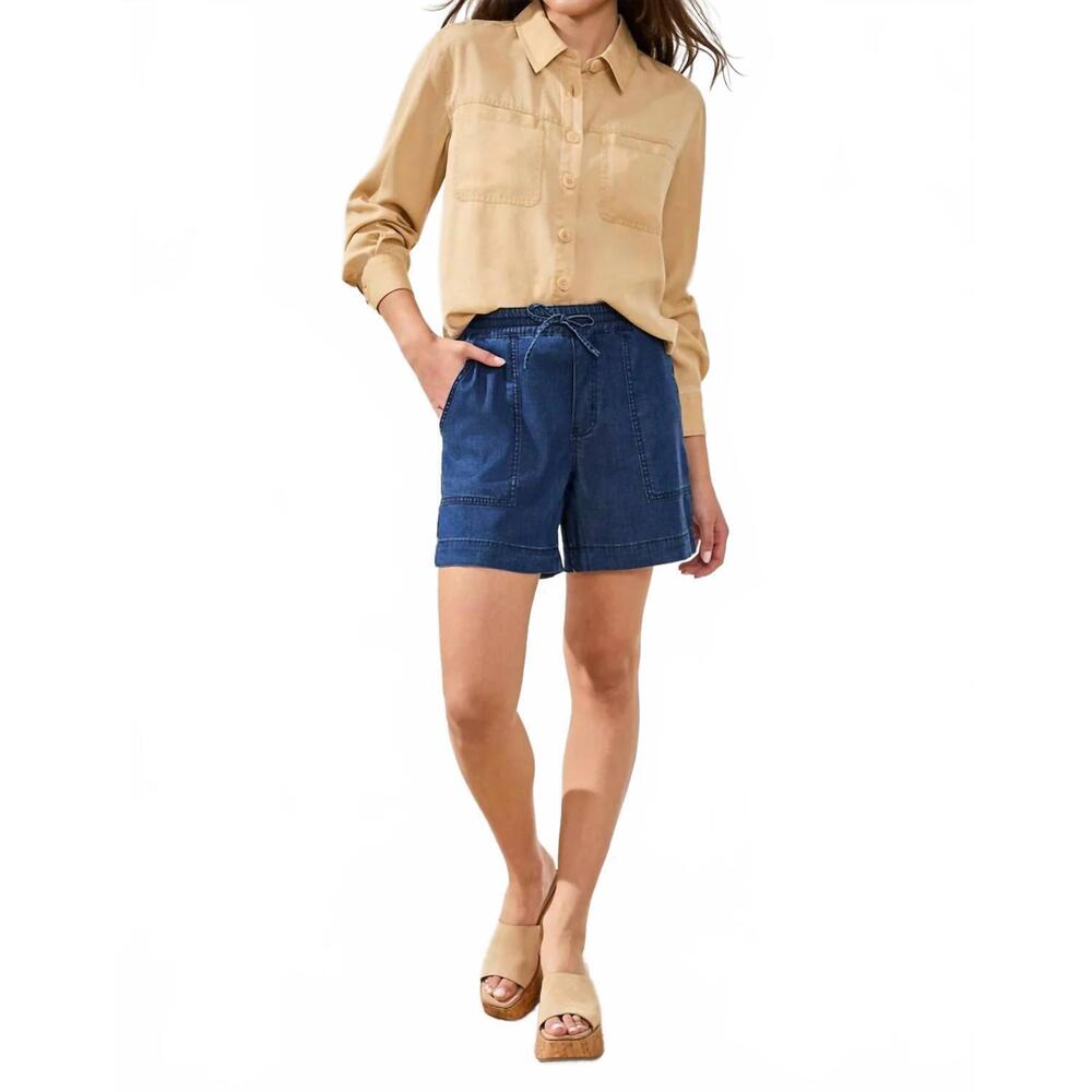 NEW TRIBAL audrey flowy shorts in seahaven
